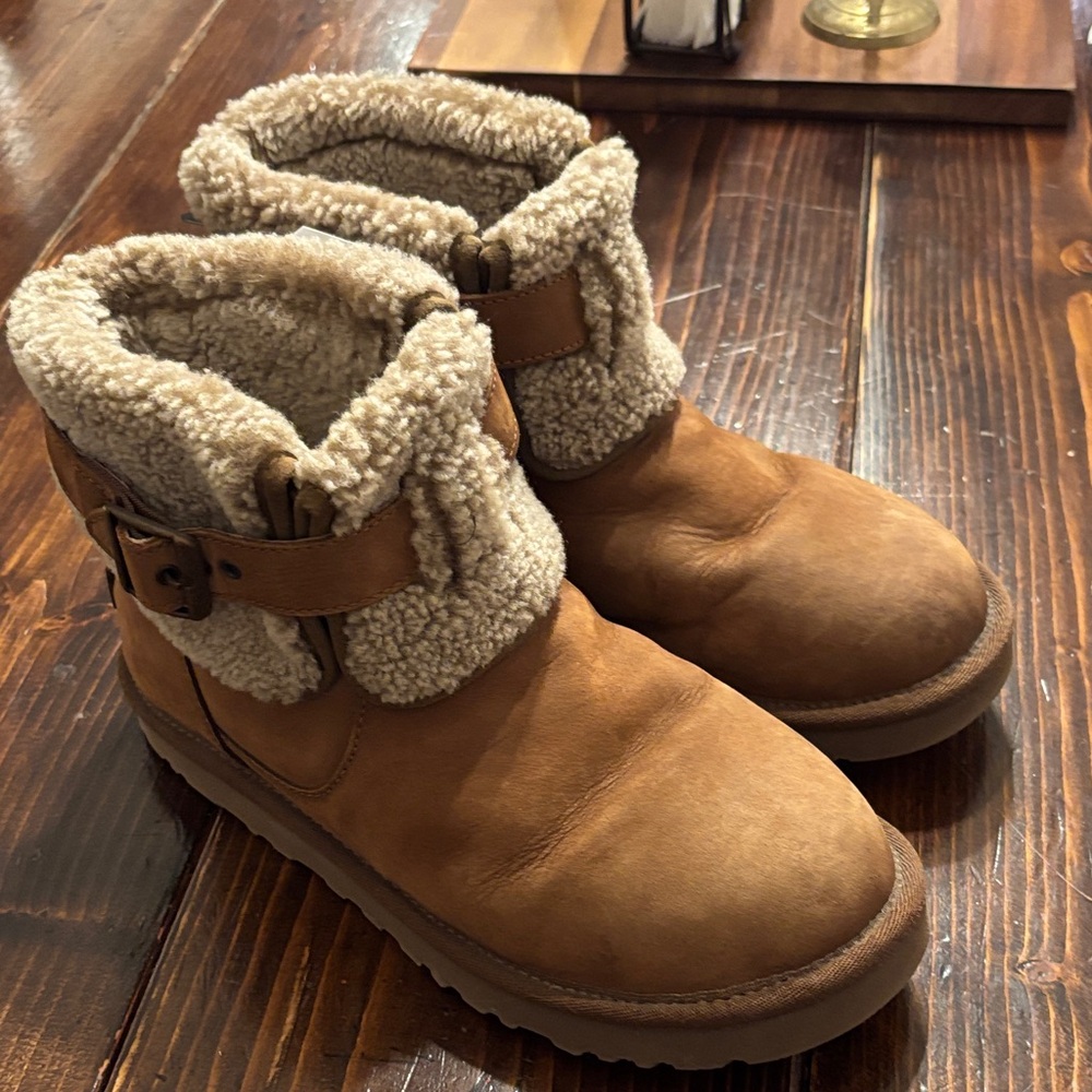 Cozy Tan Shearling-Lined UGG Boots